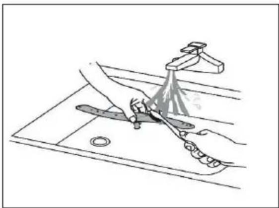 Concept MNV7760DS - Cleaning the spray arms - 3