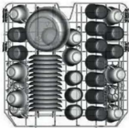 Concept MNV8060DS - Górny kosz - 1