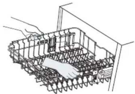 Concept MNV8060DS - Adjusting the height of the upper rack - 1
