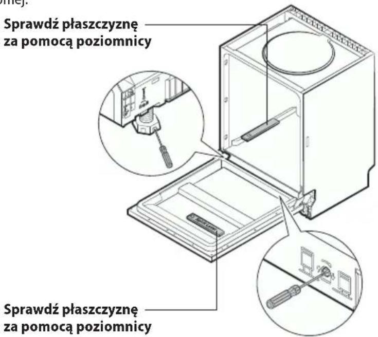 Sprawdź płaszczyznę za pomocą poziomnicy Sprawdź płaszczyznę za pomocą poziomnicy