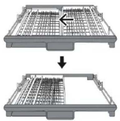 Concept MNV8060DS - POSITIONING OF THE CUTLERY BASKET - 3