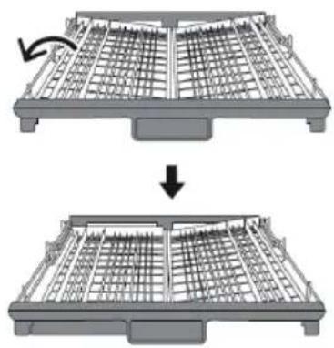 Concept MNV8060DS - POSITIONING OF THE CUTLERY BASKET - 1
