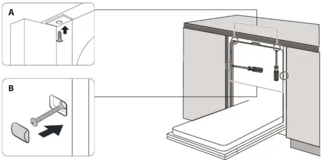 Concept MNV8060DS - B – Uchycení do mramorové nebo žulové pracovní desky: - 2