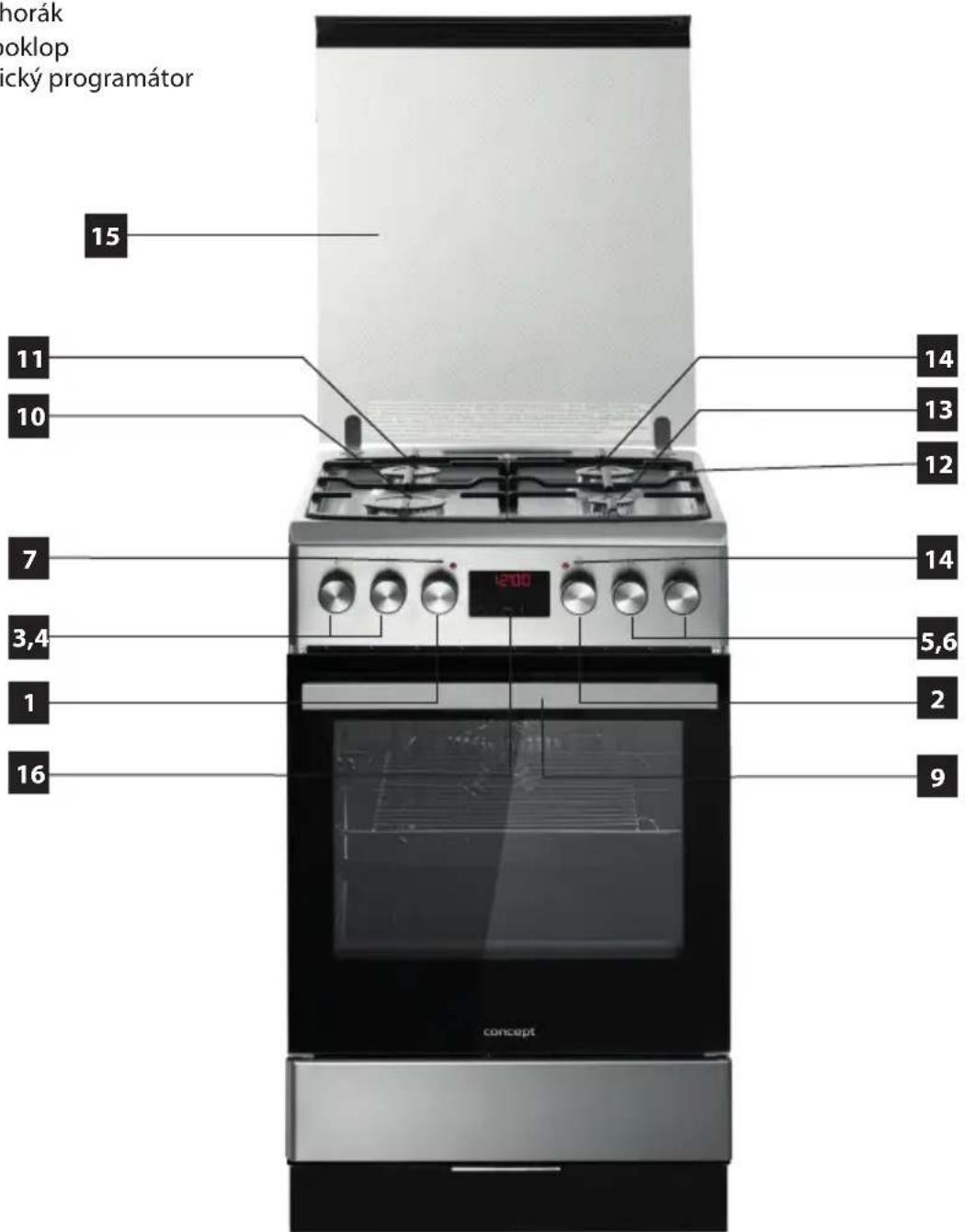 Concept SVK6550WH - POPIS VÝROBKU - 1