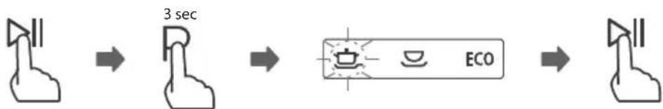 Concept MNV2345 - Zmiana programu podczas uruchomionego programu mycia - 1