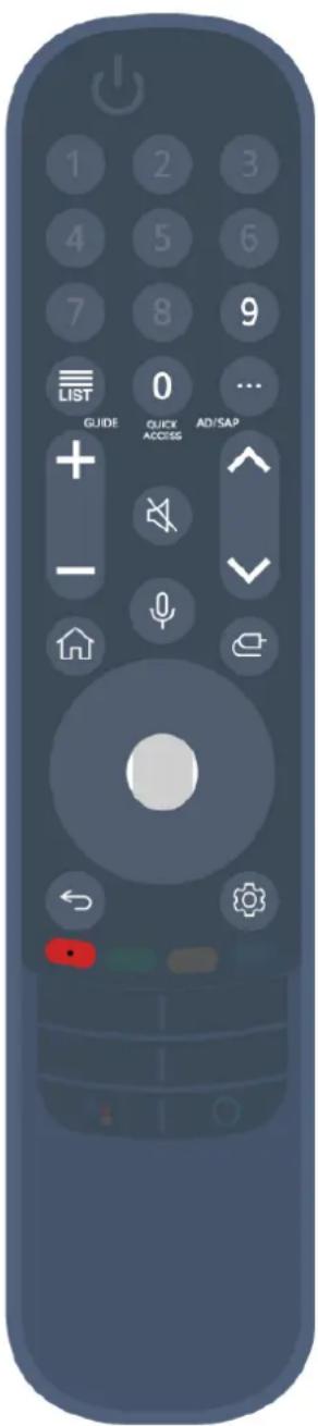LG 65UP75003LF - Using the Remote Control Button - 1