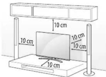 LG 50UK6500MLA - Mounting on the Table - 1