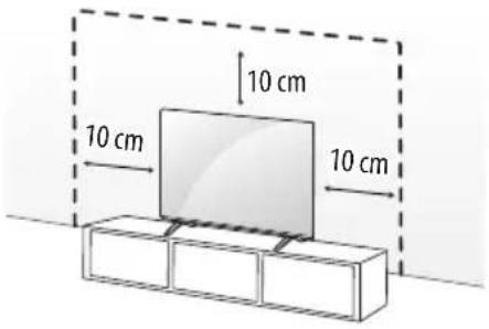 LG 55NANO753PR - Mounting on a Table - 1