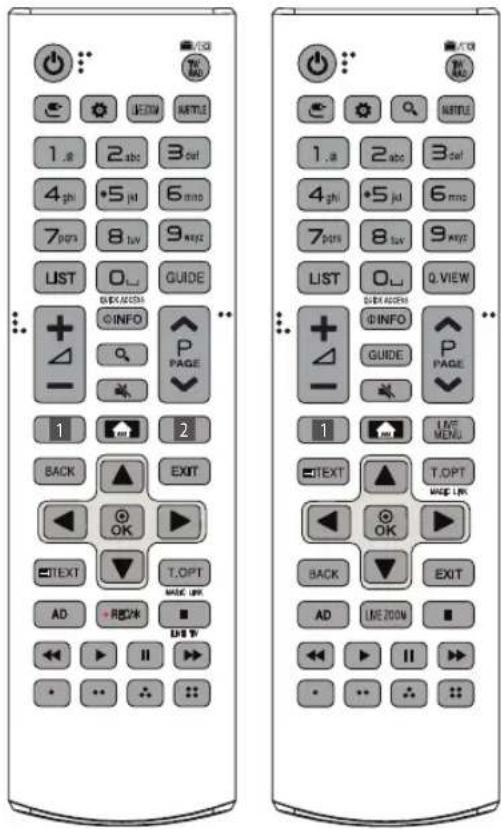 LG 49UJ6307 - Remote control - 1