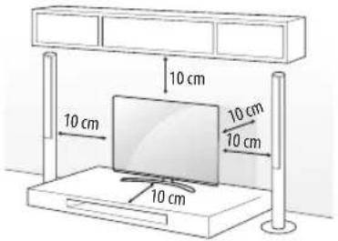 LG 49UJ6307 - Mounting on a table - 1