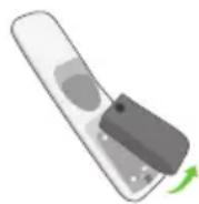 LG OLED65A13LA - Inserting the battery - 1