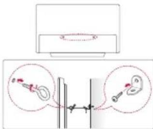 LG OLED77C11LB - Securing TV to the Wall - 1