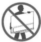 LG OLED48C11LB - Lifting and moving the TV - 1