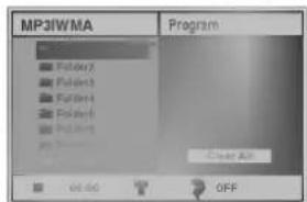 LG LH-D6530D - Press ▲▼ to select the MP3/WMA then press ENTER. - 1