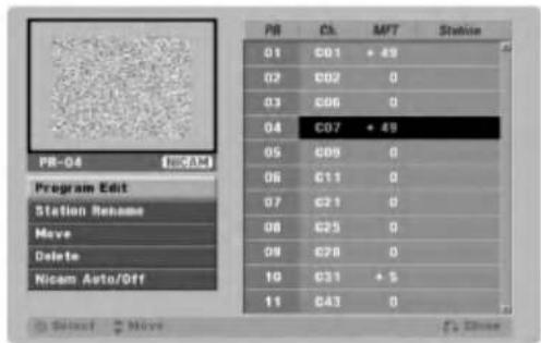 LG LH-R7500TA - Program Edit - 2