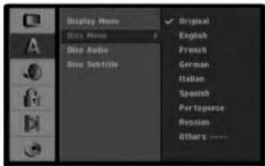 LG LH-R7500TA - Disc Language - 1