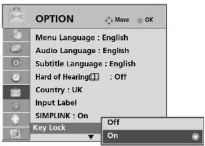LG 37LG7000 - KEY LOCK - 2