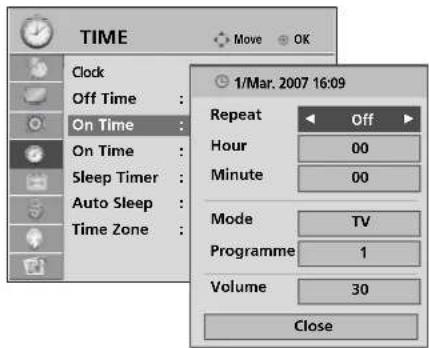 LG 37LG7000 - AUTO ON/OFF TIMER SETTING - 3
