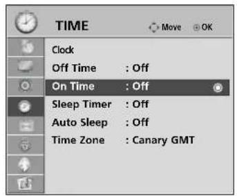 LG 37LG7000 - AUTO ON/OFF TIMER SETTING - 1