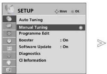 LG 37LG7000 - MANUAL PROGRAMME TUNING (IN DIGITAL MODE) - 1