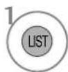LG 37LG7000 - ■ Displaying programme LIST - 1