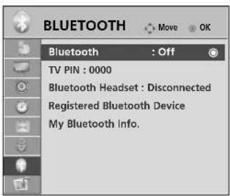 LG 37LG7000 - SETTING THE BLUETOOTH - 1
