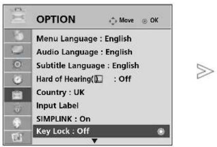 LG 37LG7000 - KEY LOCK - 1