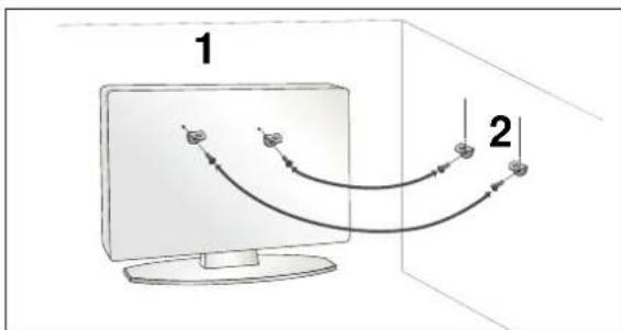 LG 37LG7000 - PLEASE SET IT UP CAREFULLY SO THE PRODUCT DOESN'T FALL OVER. - 2