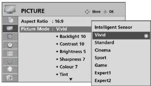 LG 37LG7000 - Picture Mode-User option - 2