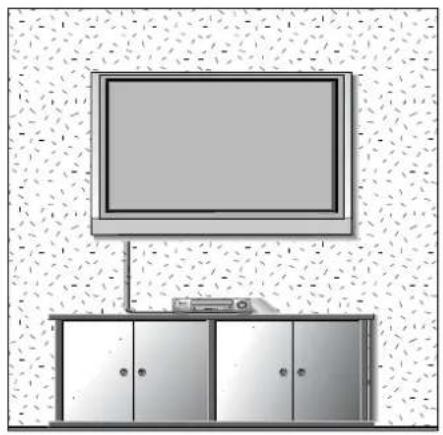 LG 37LG7000 - WALL MOUNT: HORIZONTAL INSTALLATION - 1