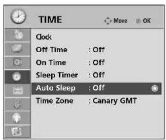 LG 37LG7000 - AUTO SHUT-OFF SETTING - 1