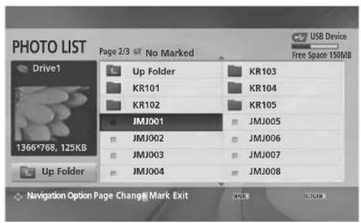LG 37LG7000 - Photo Selection and PopUp Menu - 1