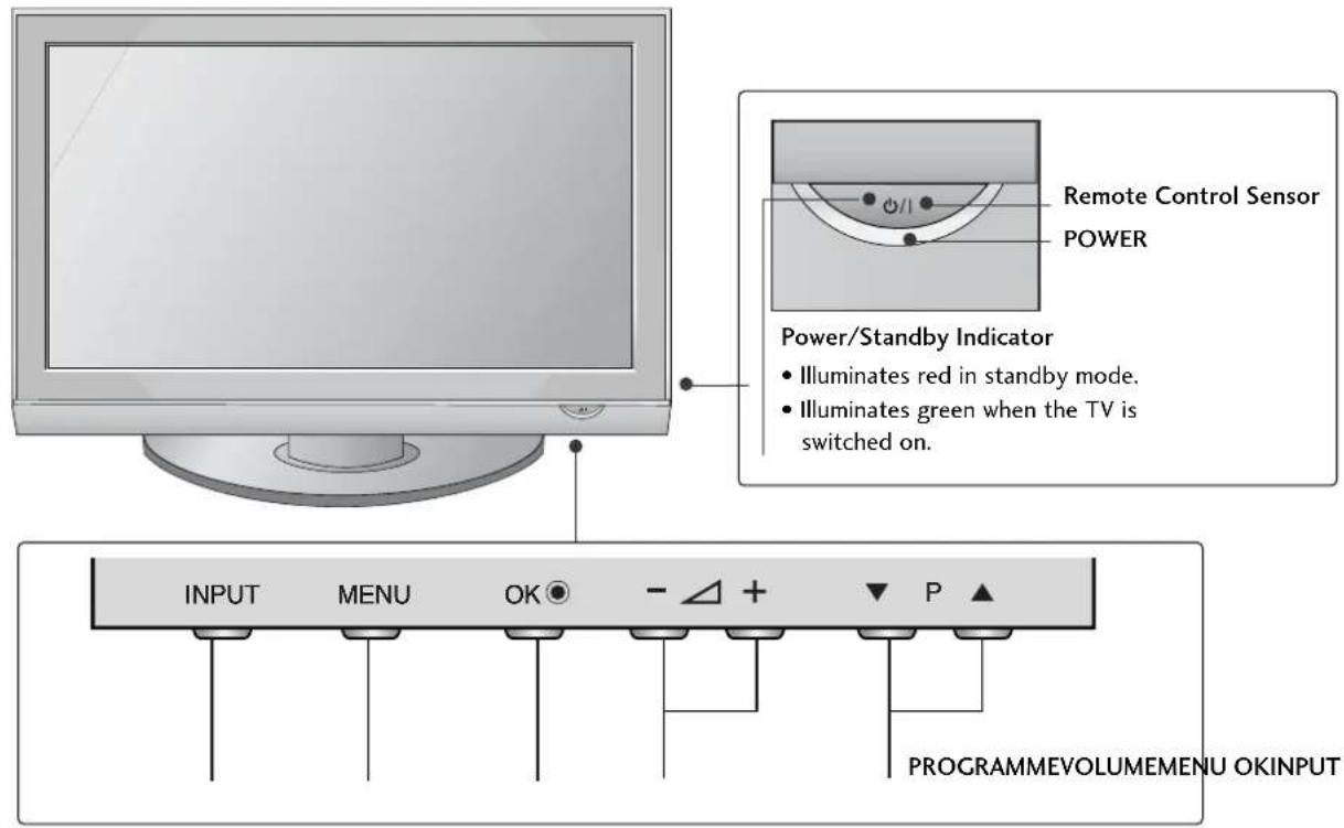 LG 37LG7000 - FRONT PANEL CONTROLS - 1