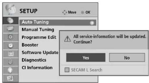 LG 37LG7000 - AUTO PROGRAMME TUNING - 3