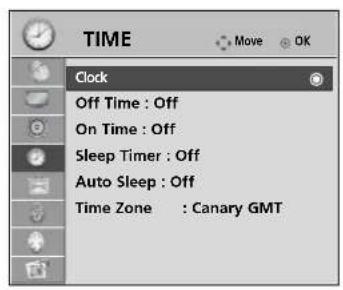 LG 37LG7000 - CLOCK SETUP - 1