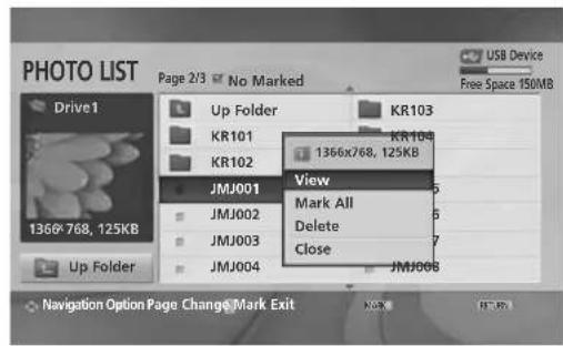 LG 37LG7000 - Set up the menu in Full-Sized Screen - 2