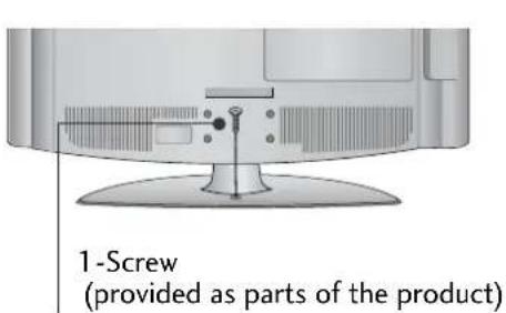 LG 37LG7000 - ATTACHING THE TV TO A DESK (32/37LG70 only) - 1
