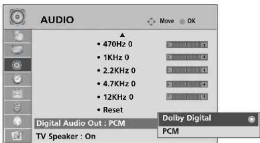LG 37LG7000 - SELECTING DIGITAL AUDIO OUT - 3