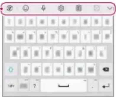 LG LM-Q610EMW - Korzystanie z paska narzędzi Smart - 1