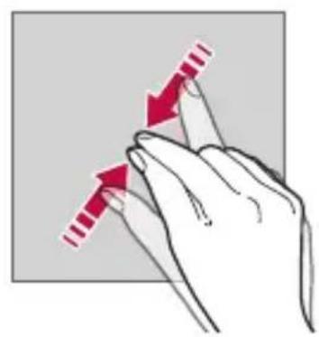 LG LM-Q610EMW - Slinkimas (vieno piršto prie kito / nuo kito) - 1