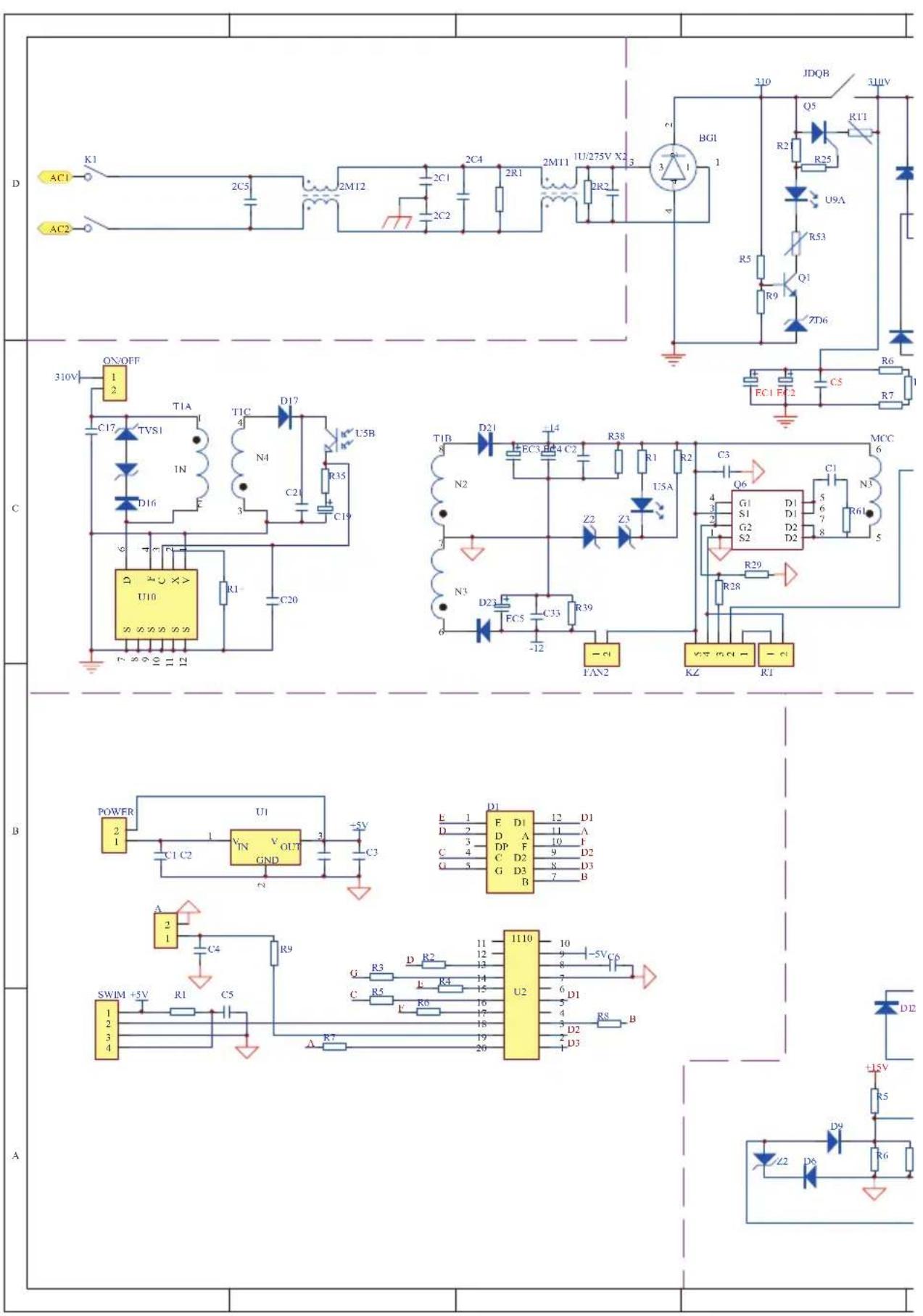 Ozito IAW-120 - CIRCUIT DIAGRAM - 1