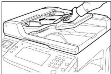 OLIVETTI d-Copia 2500 - How to Load Originals - 2