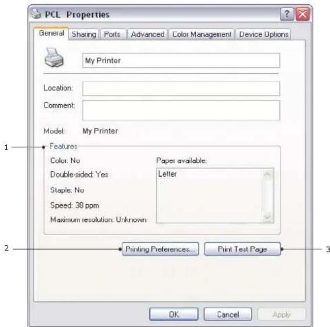 OKI B431dn+ - General tab - 1