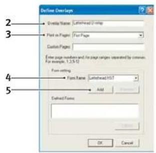 OKI B431dn+ - DEFINING OVERLAYS - 1