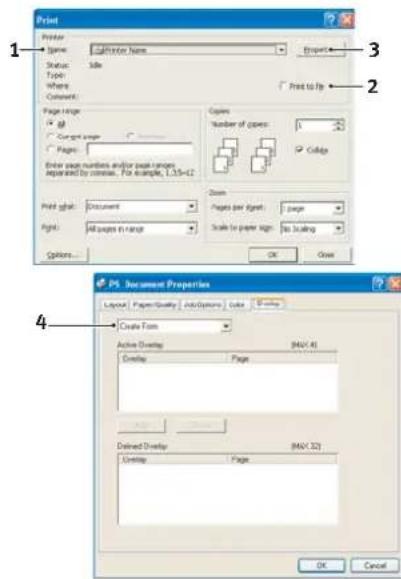 OKI B431dn+ - CREATING THE OVERLAY IMAGE - 1