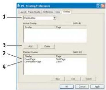 OKI B431dn+ - PRINTING WITH POSTSCRIPT OVERLAYS - 1