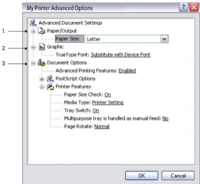 OKI B431dn+ - Layout tab - 2