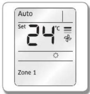 Auto Set 24°C Zone 1