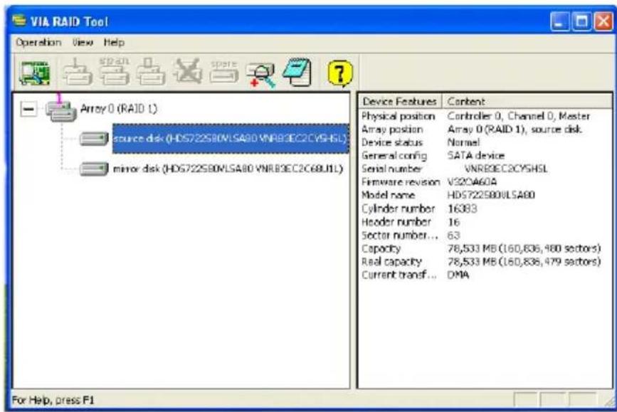 ECS KM400-M2 - Using VIA RAID Tool - 12