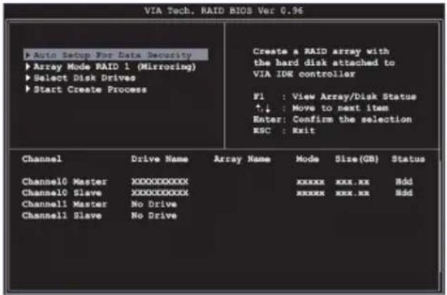 ECS KM400-M2 - Create Array - 1